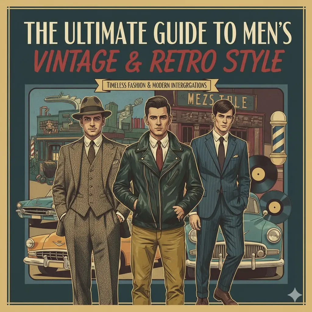 The Ultimate Guide to Men’s Vintage & Retro Style